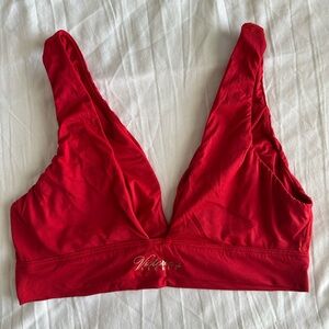 Victoria’s Secret Red Soft Plunge Bralette